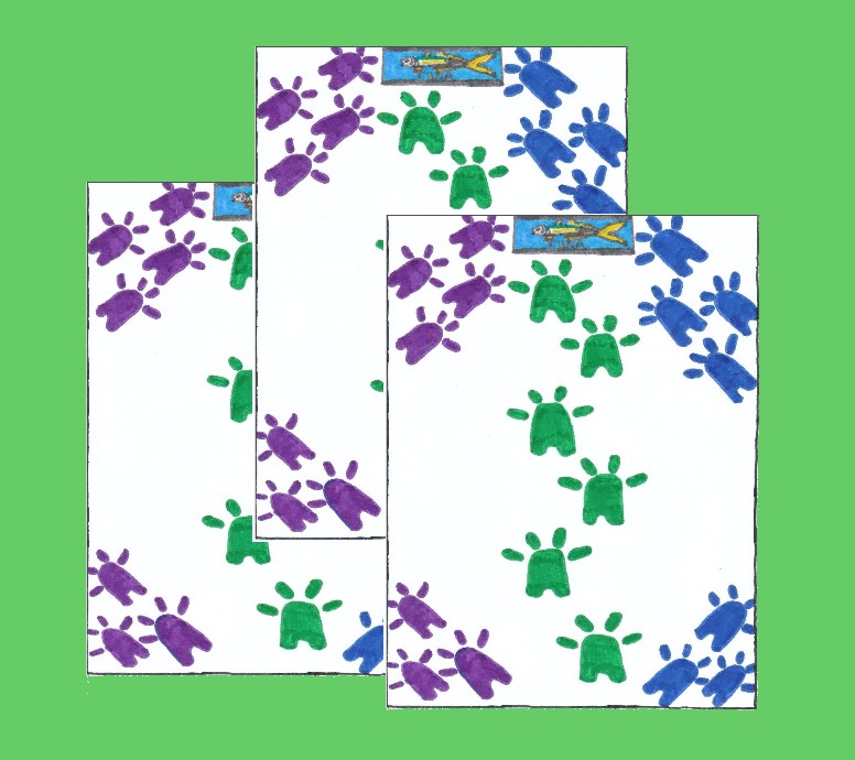 Three card packets are used in this version of I Doubt It