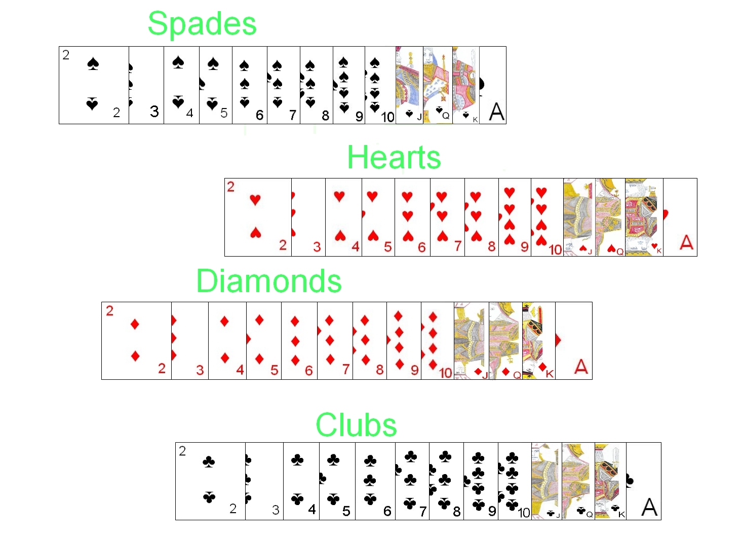 deck of cards images