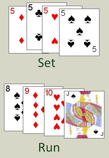 12 step rummy card game