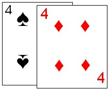 Two card combination Two card combination