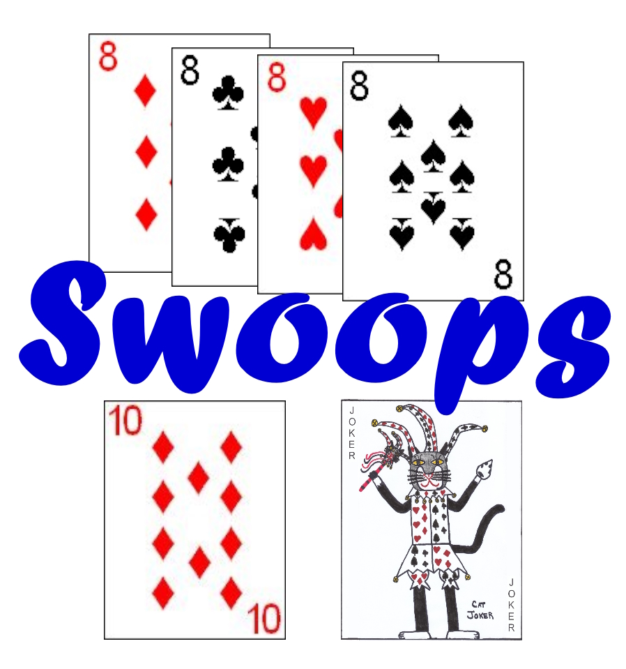Swoop combinations in the card game Swoop Swoop combinations in the card game Swoop