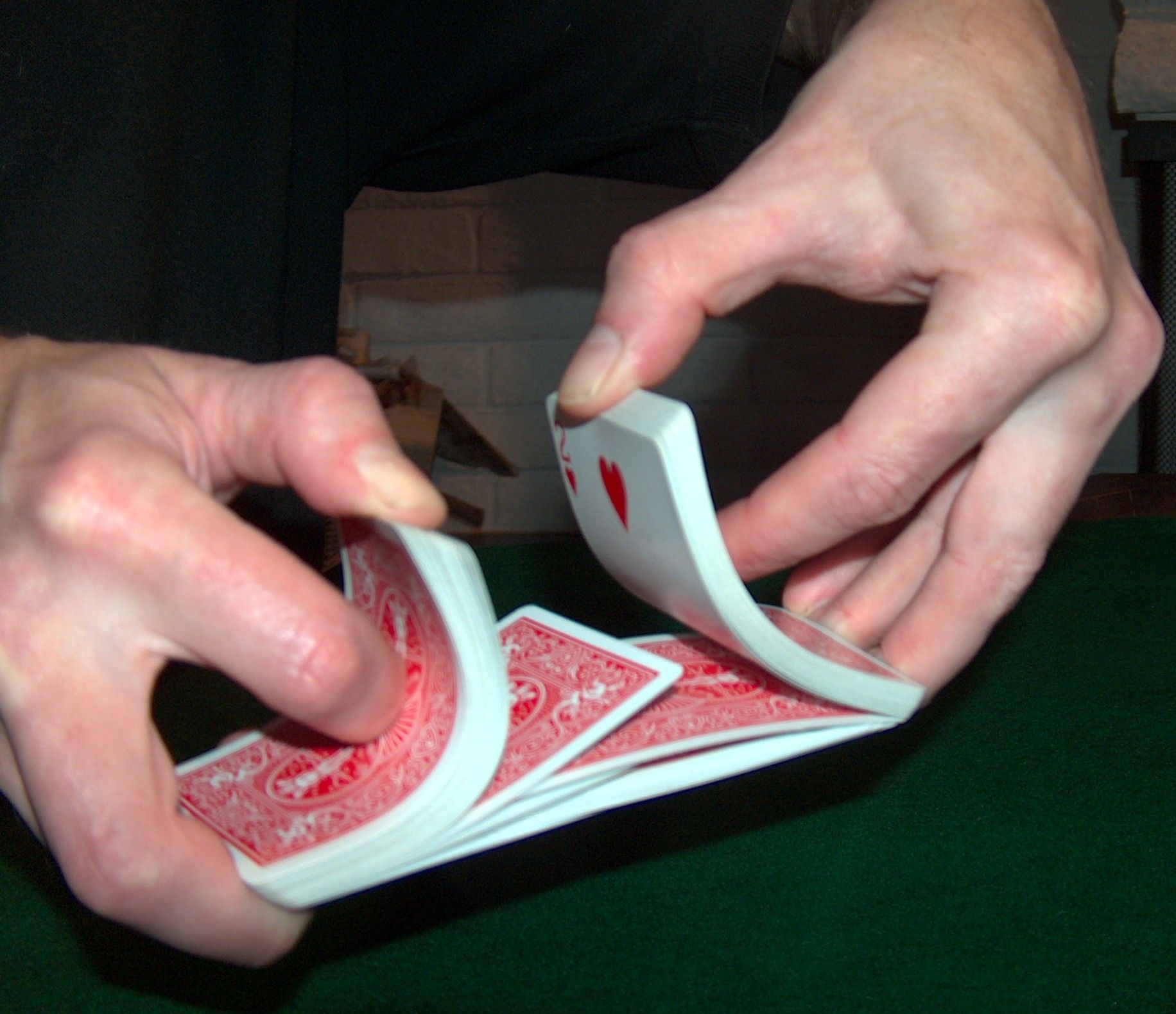 randomly shuffled deck of cards online