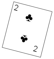 Two of clubs in Kontsina
