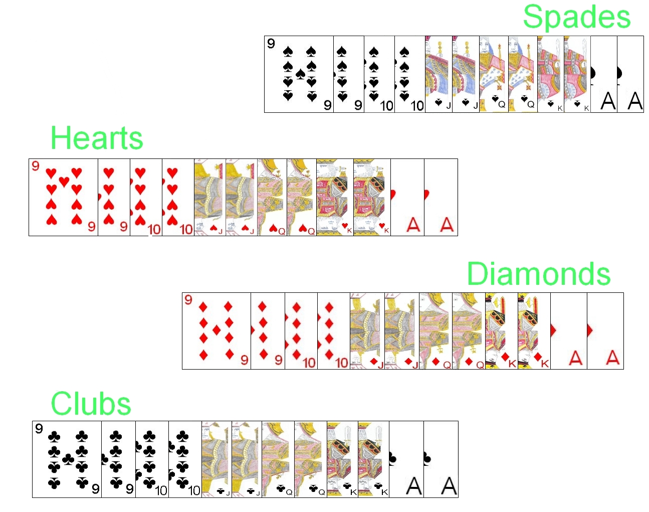 pinochle deck vs regular deck