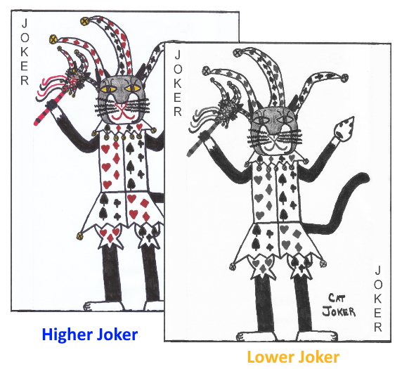 Higher and lower Joker in Kout Bo