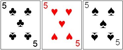 Three card combination
