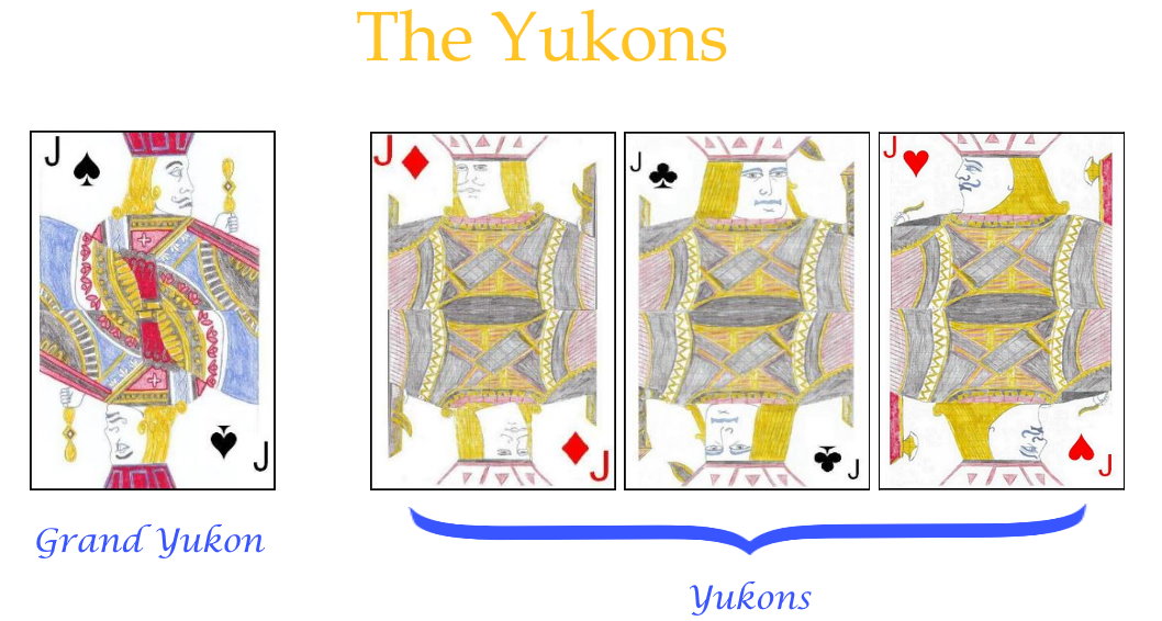 The Yukons in the card game Yukon