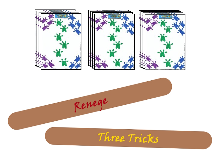 A player having fulfilled his stick with the use of a mutator